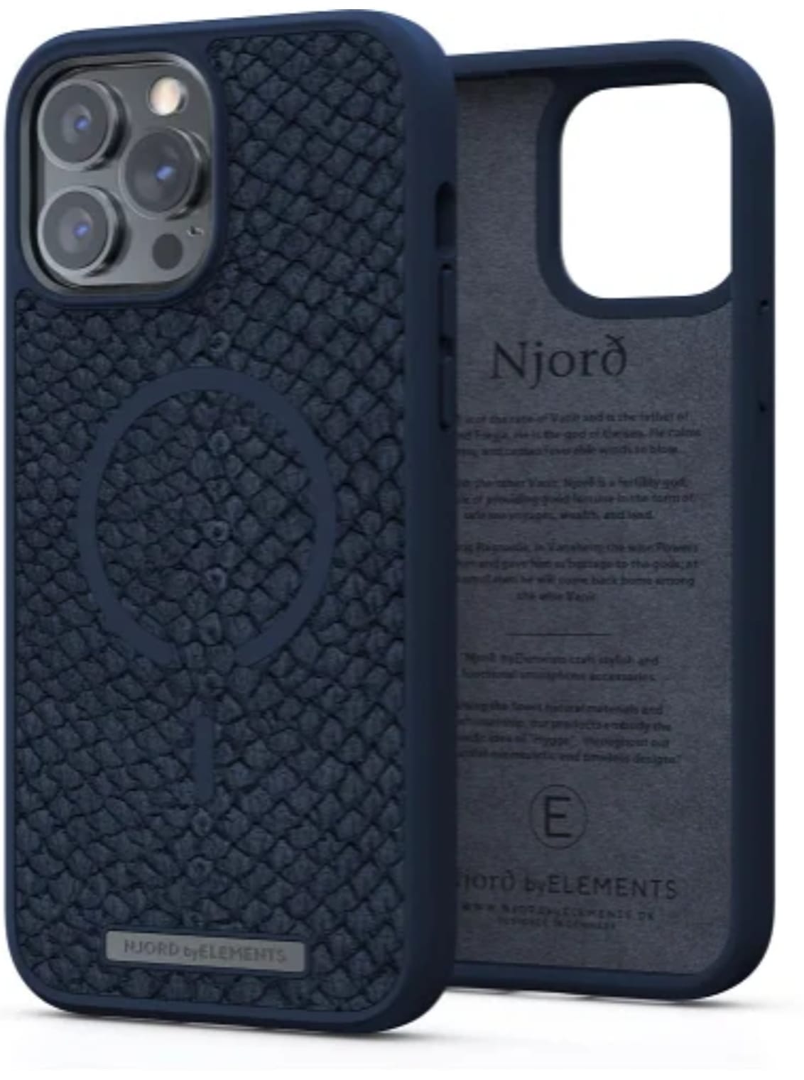 Coque MagSafe Silicone iPhone 13 Pro Bleu