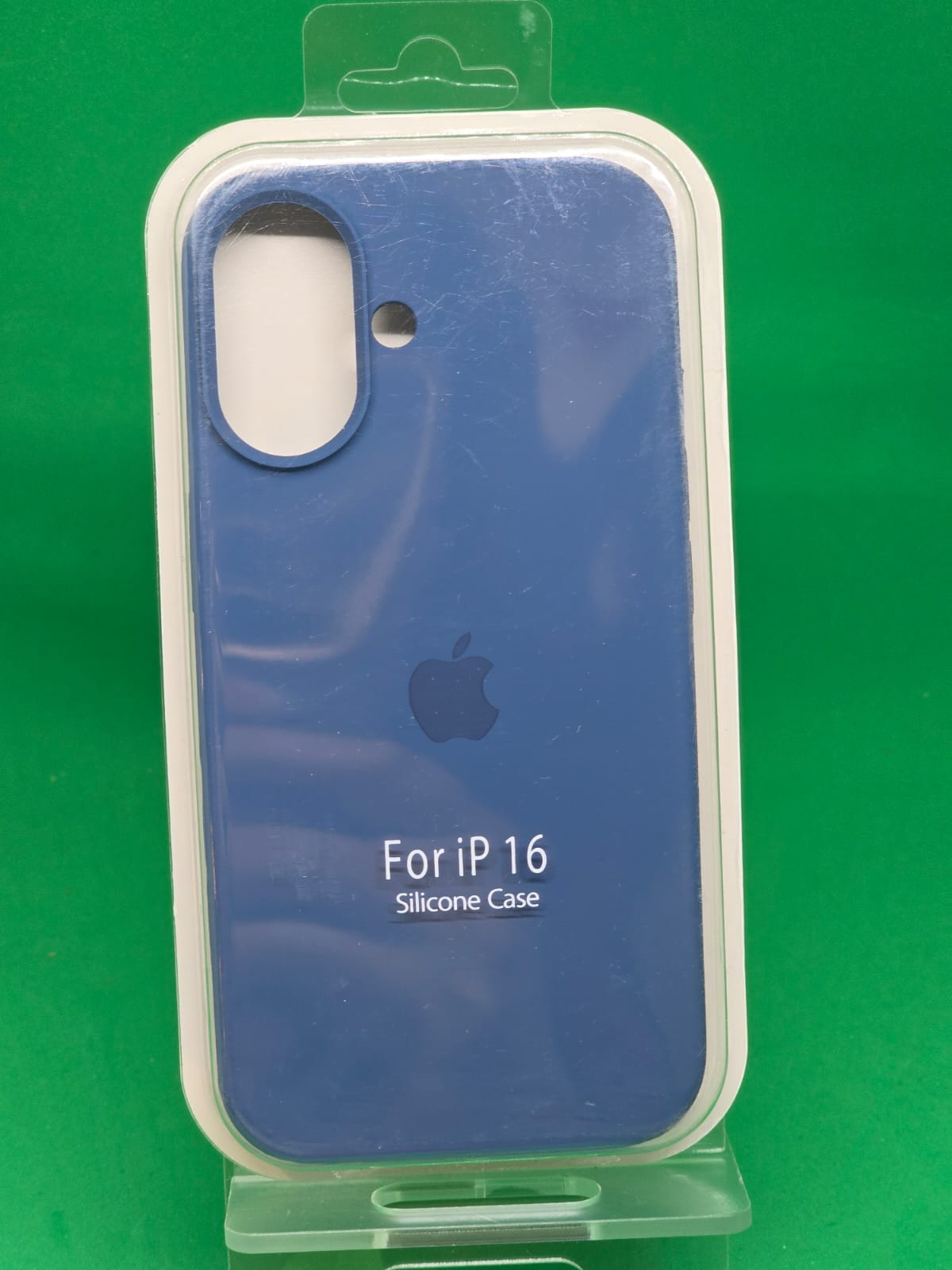 Coque Silicone (Soft Touch) iPhone 16 Bleu