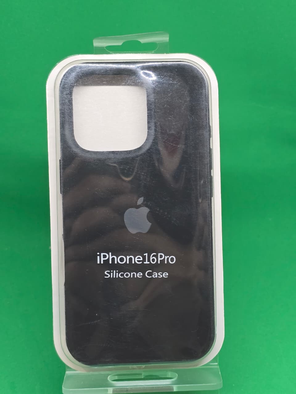 Coque Silicone (Soft Touch) iPhone 16 Pro Noir