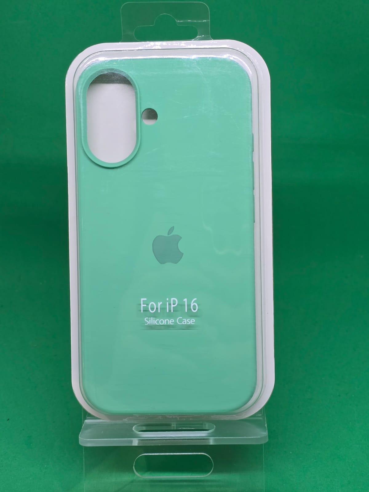 Coque Silicone (Soft Touch) iPhone 16 Vert