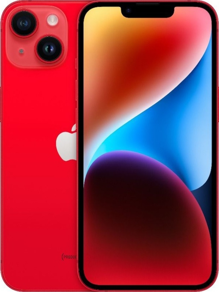 Apple iPhone 14  Red  128 Go (Occasion Premium) 